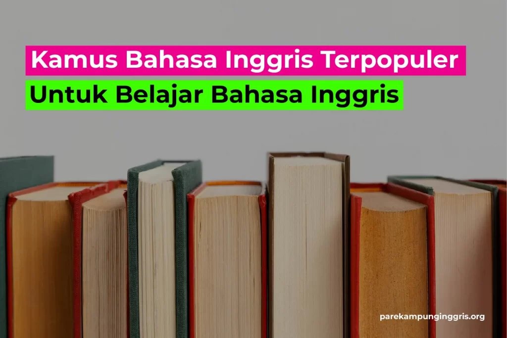 Kamus Bahasa Inggris