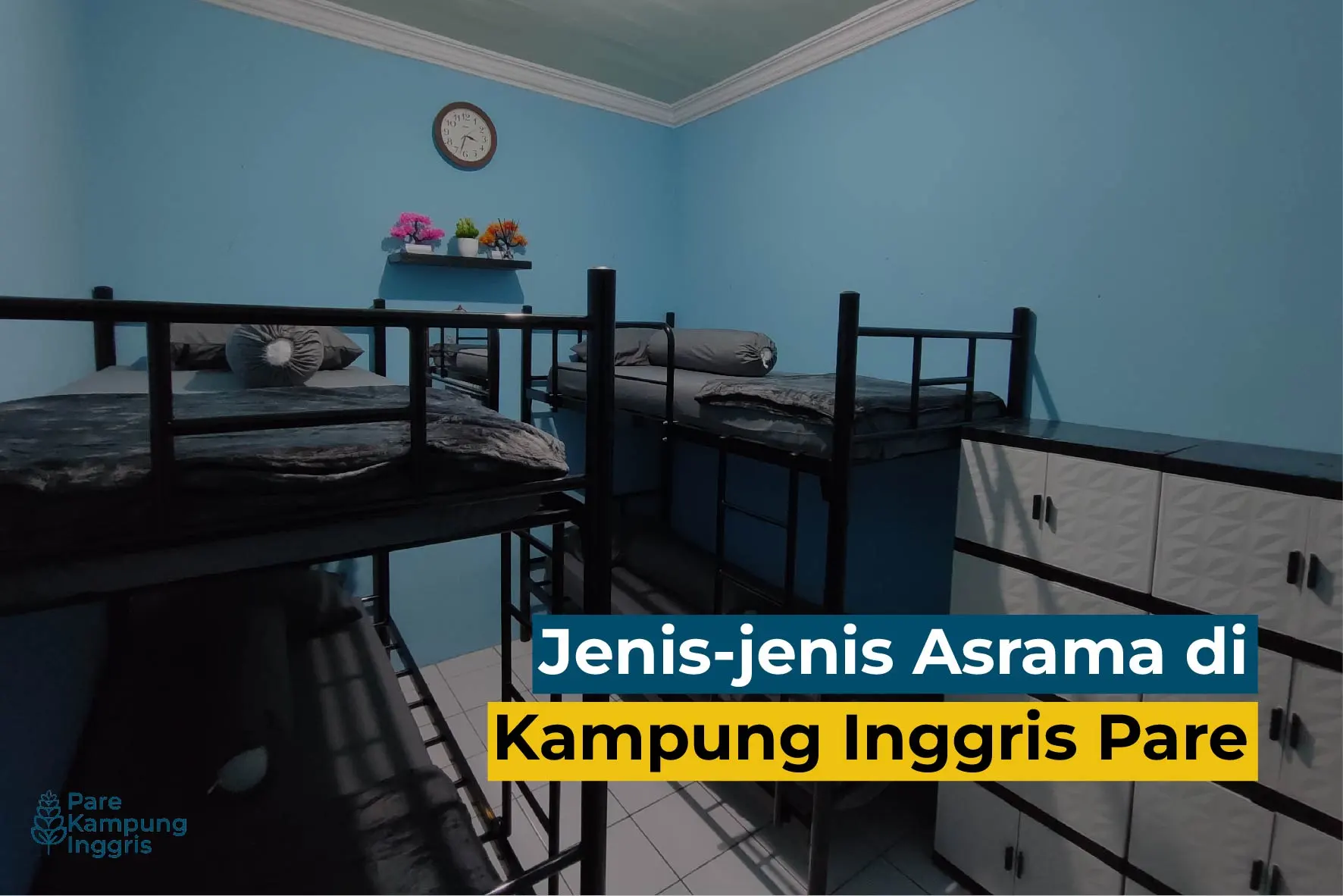 jenis asrama kampung inggris pare